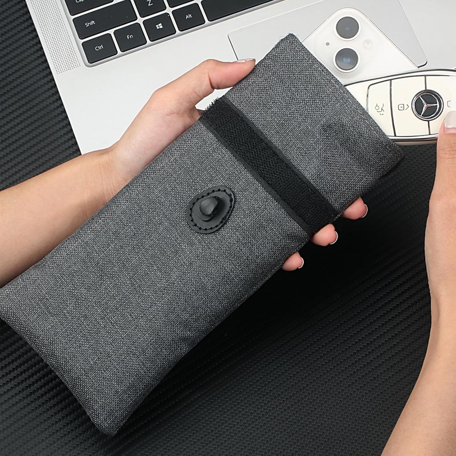 Faraday Pouch XL – 3-Layer Signal Blocking