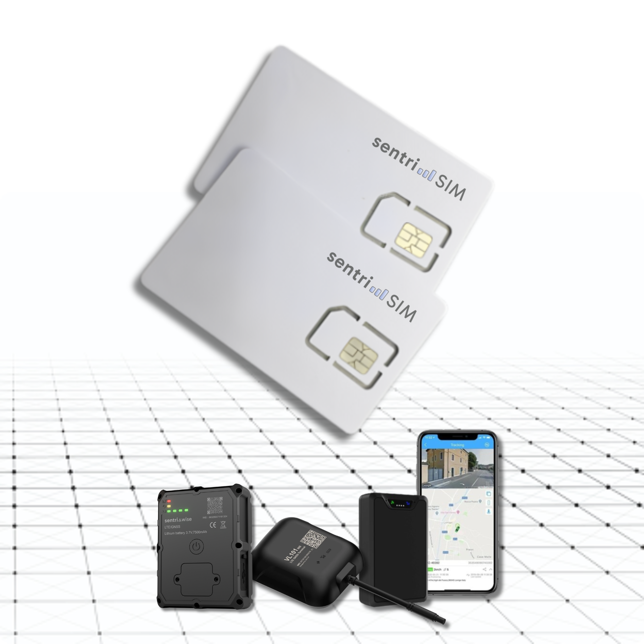 SentriSIM GPS Tracker SIM Card - Australia Wide