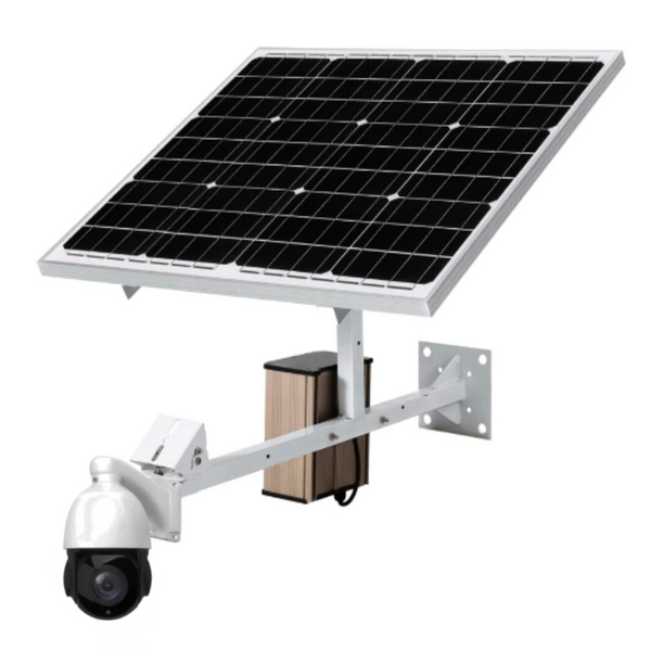 SolarEye 4G PRO PTZ Bundle - Solar Panel, Battery & 20x Zoom Camera - Sentriwise