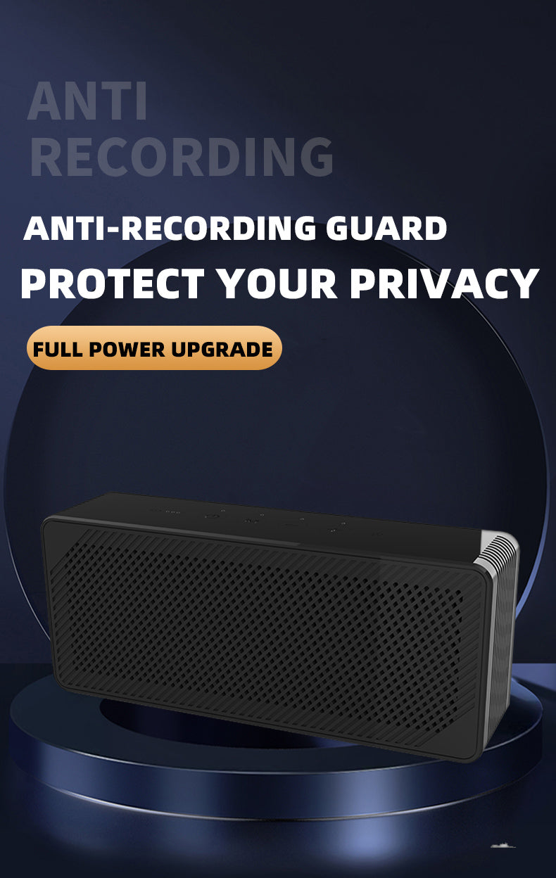 Ultrasonic Conversation Privacy Shield - Anti-Recording Jammer