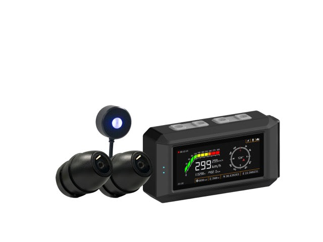 Motorcycle Dash Cam Pro - Dual 2K GPS