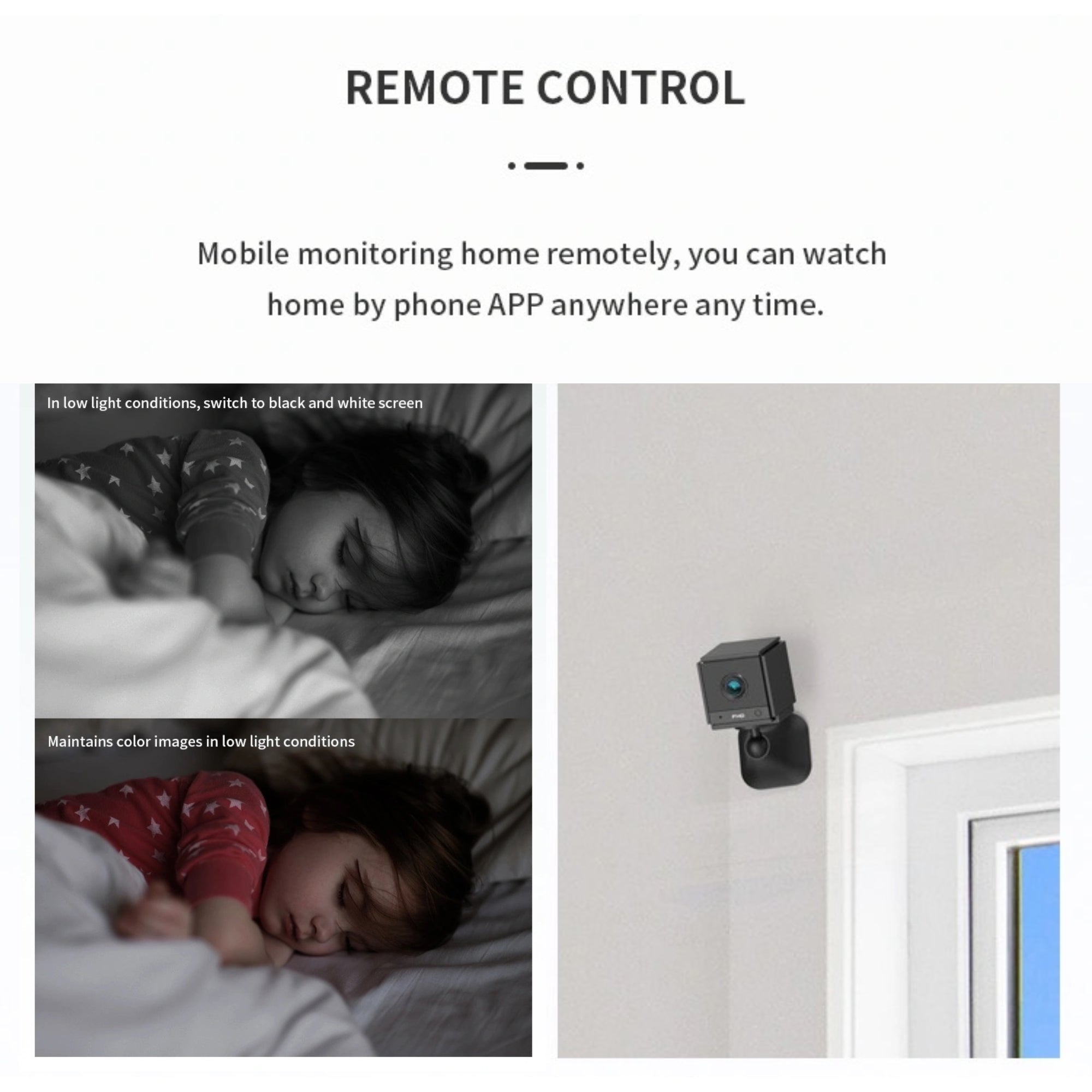 Mini WiFi Security Camera - 1080p Magnetic