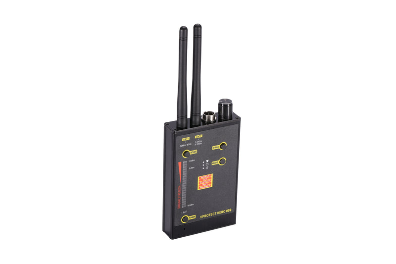 Professional Counter-Surveillance Detector - Multi-Frequency RF & Lens Scanner