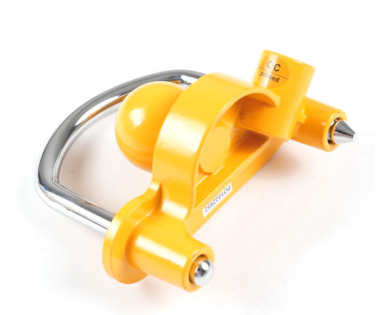 Aluminum Trailer Coupler Lock - Anti-Theft U-Ball Hitch Lock for RV & Boat