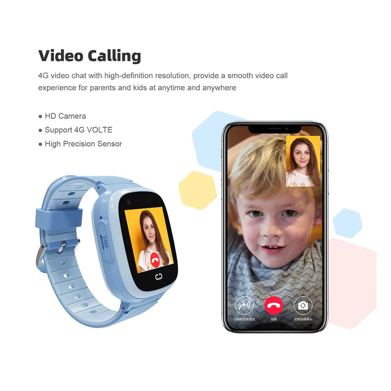 Gps tracker smart 2025 watch for kids