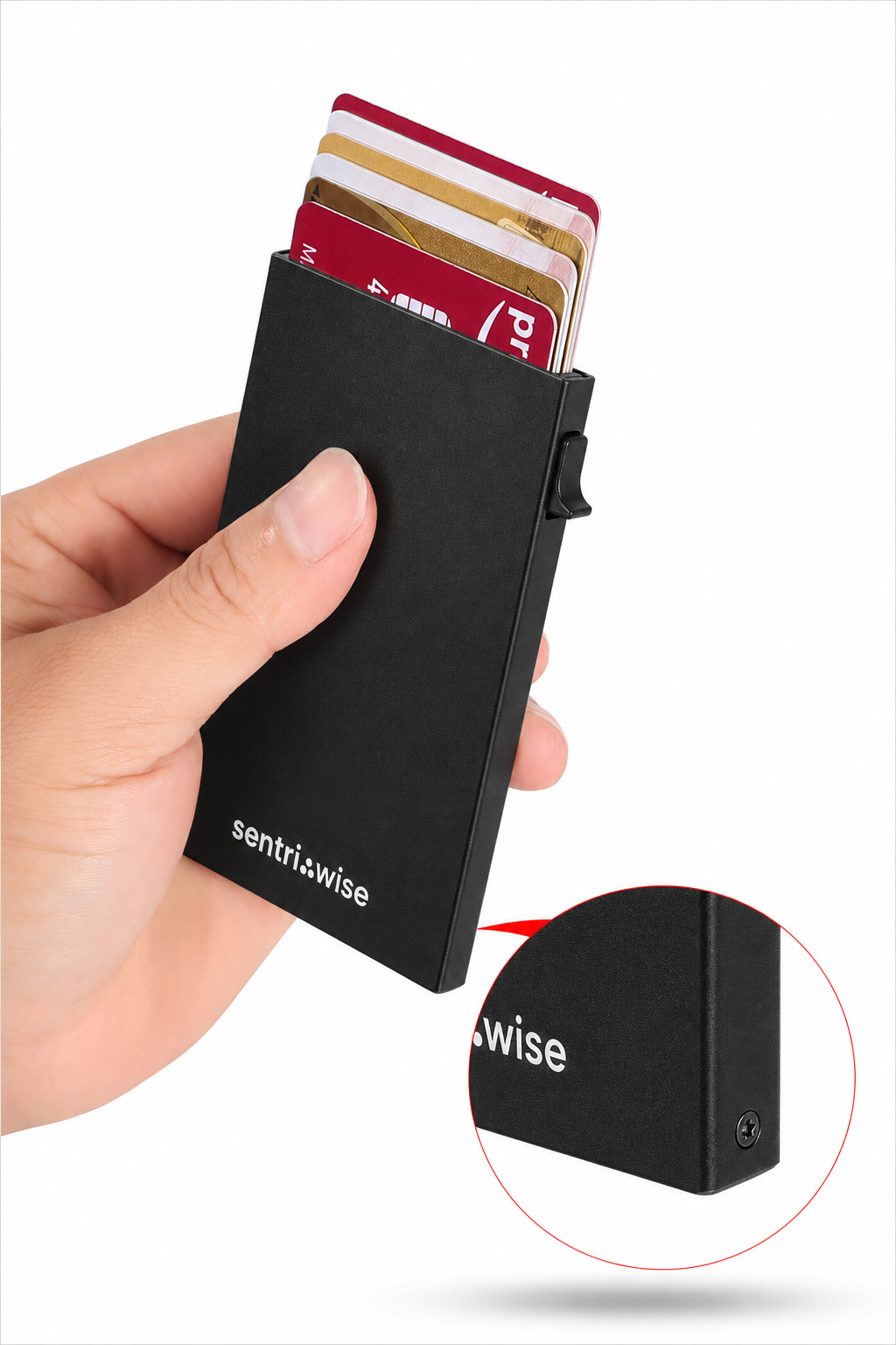 Aluminum RFID Blocking Card Wallet