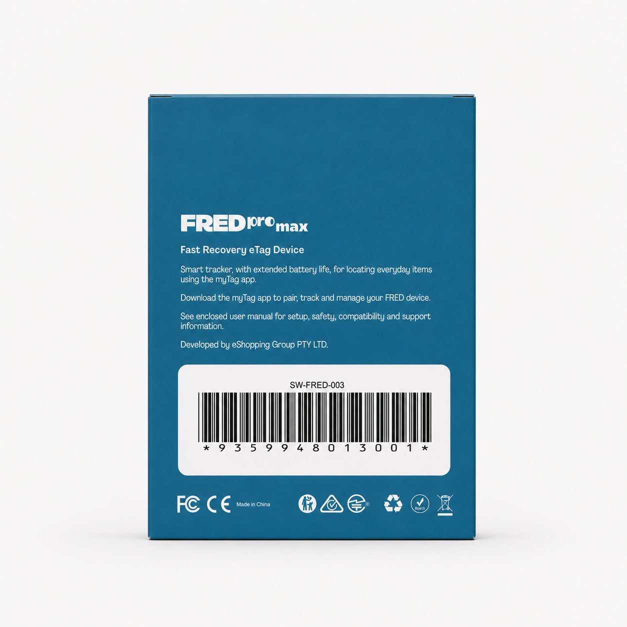 Fred Pro Max - Magnetic Bluetooth Tracker