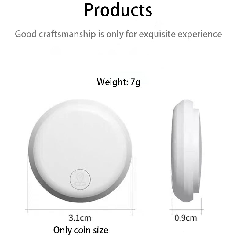 Findtag Bluetooth Item Tracker - iPhone & Android (Stealth - No Audible Alerts or Notifications)