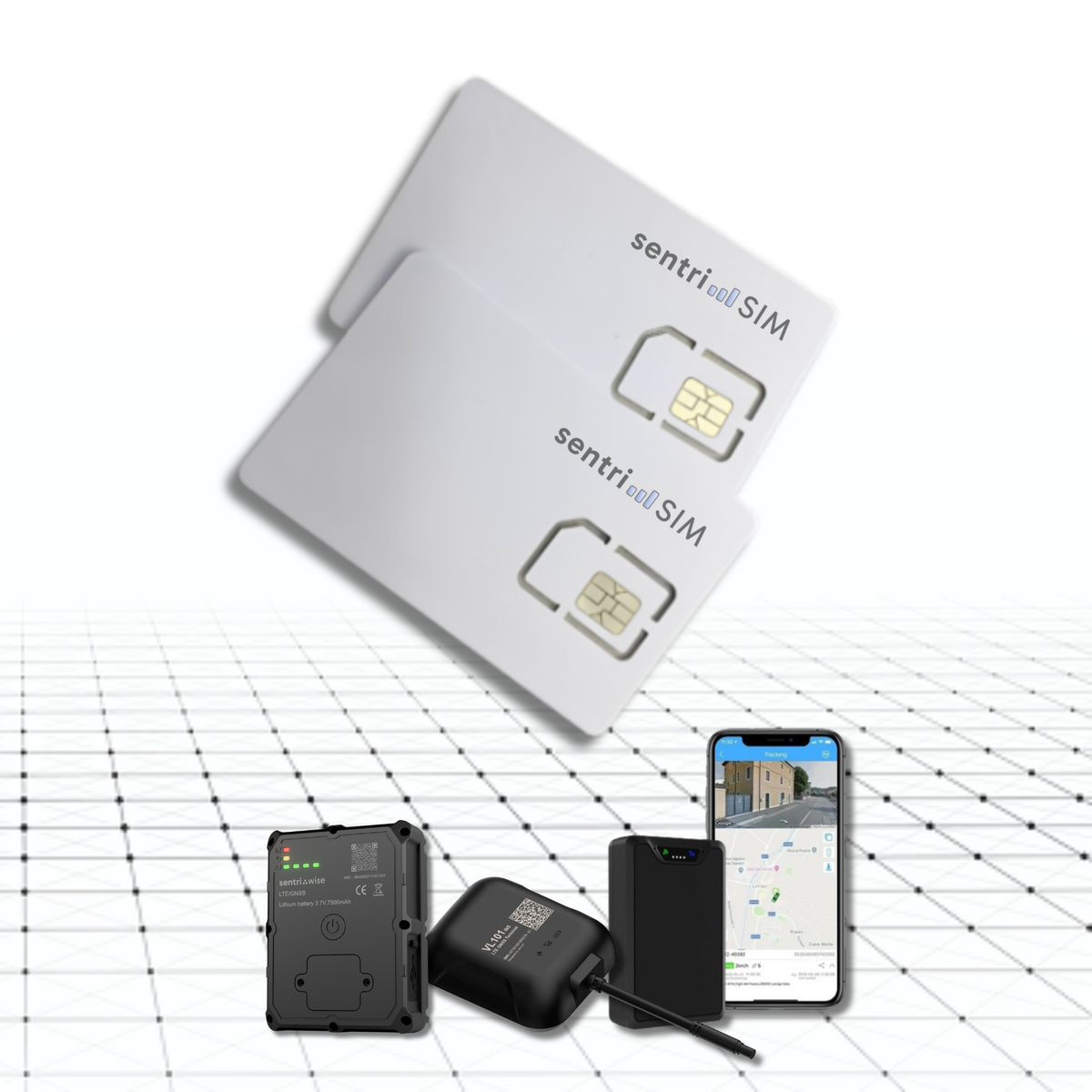 SentriSIM GPS Tracker SIM - Aust Wide | Sentriwise
