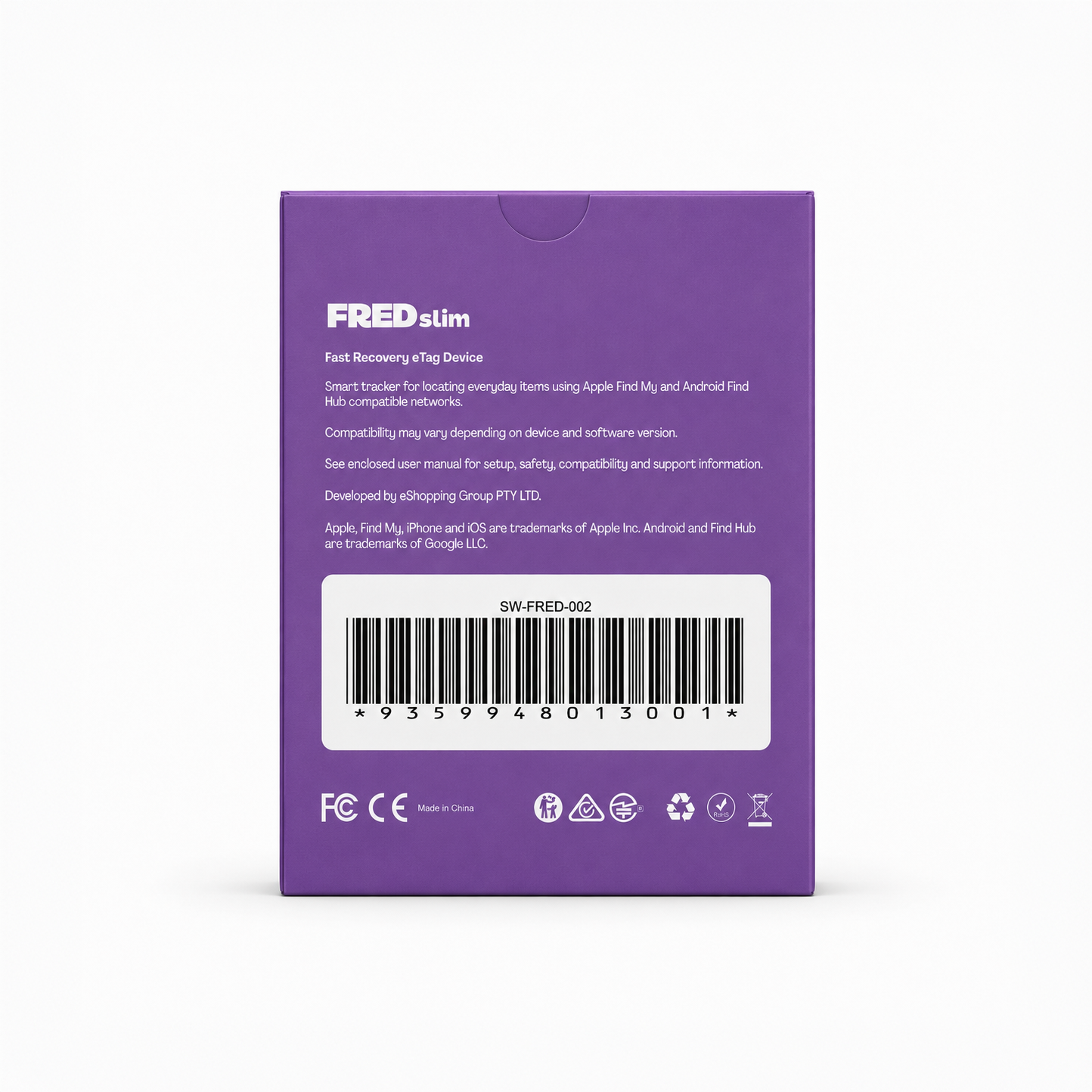 Fred Slim - Bluetooth Tracker