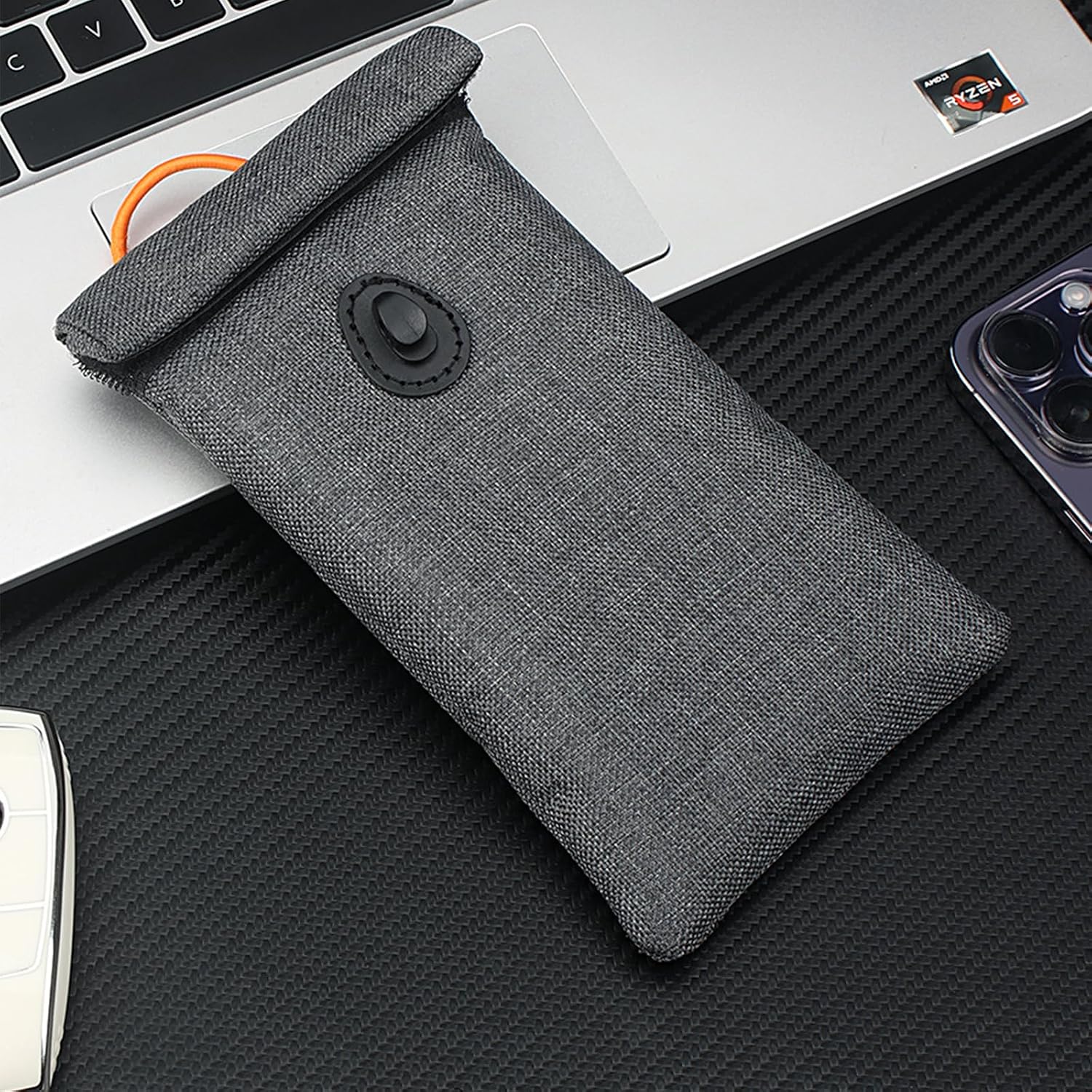 Faraday Pouch XL – 3-Layer Signal Blocking