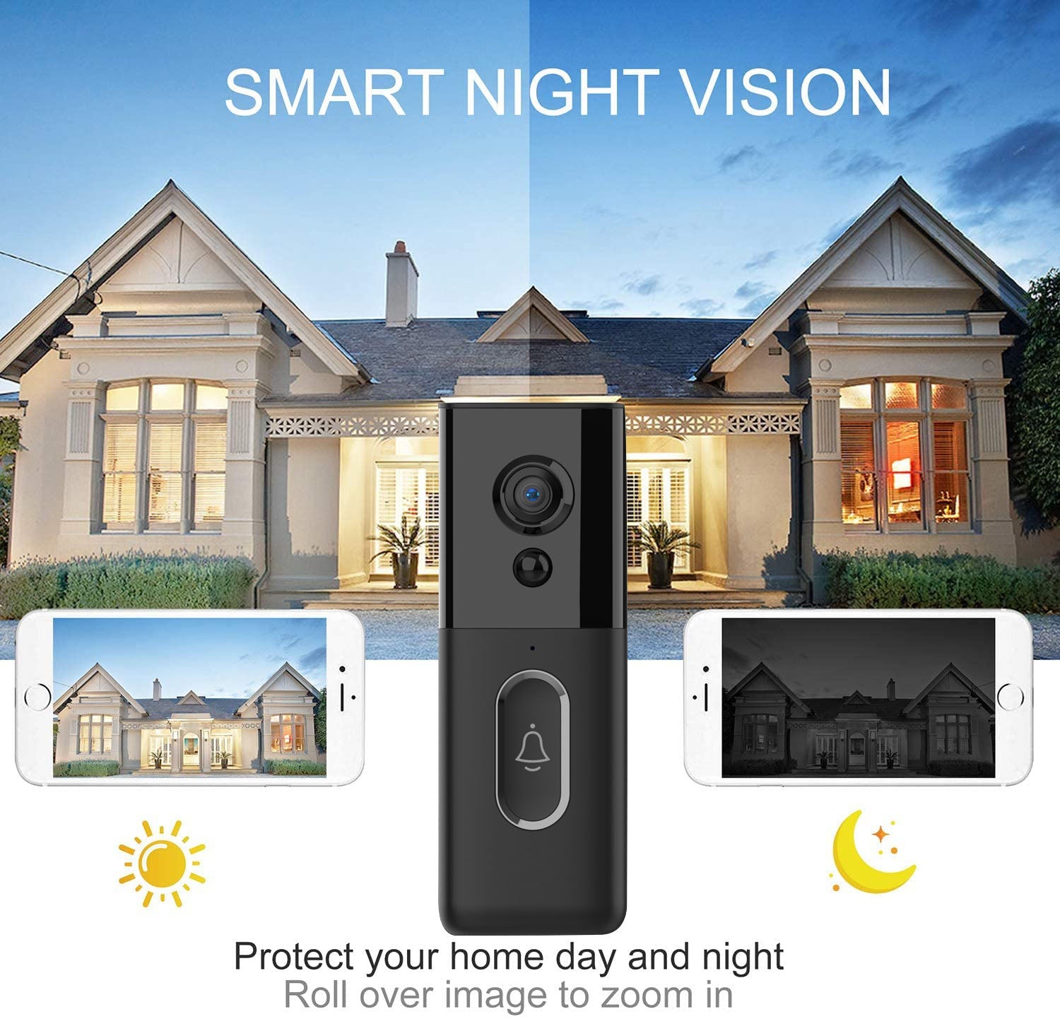 Smart Video Doorbell - Tuya Compatible