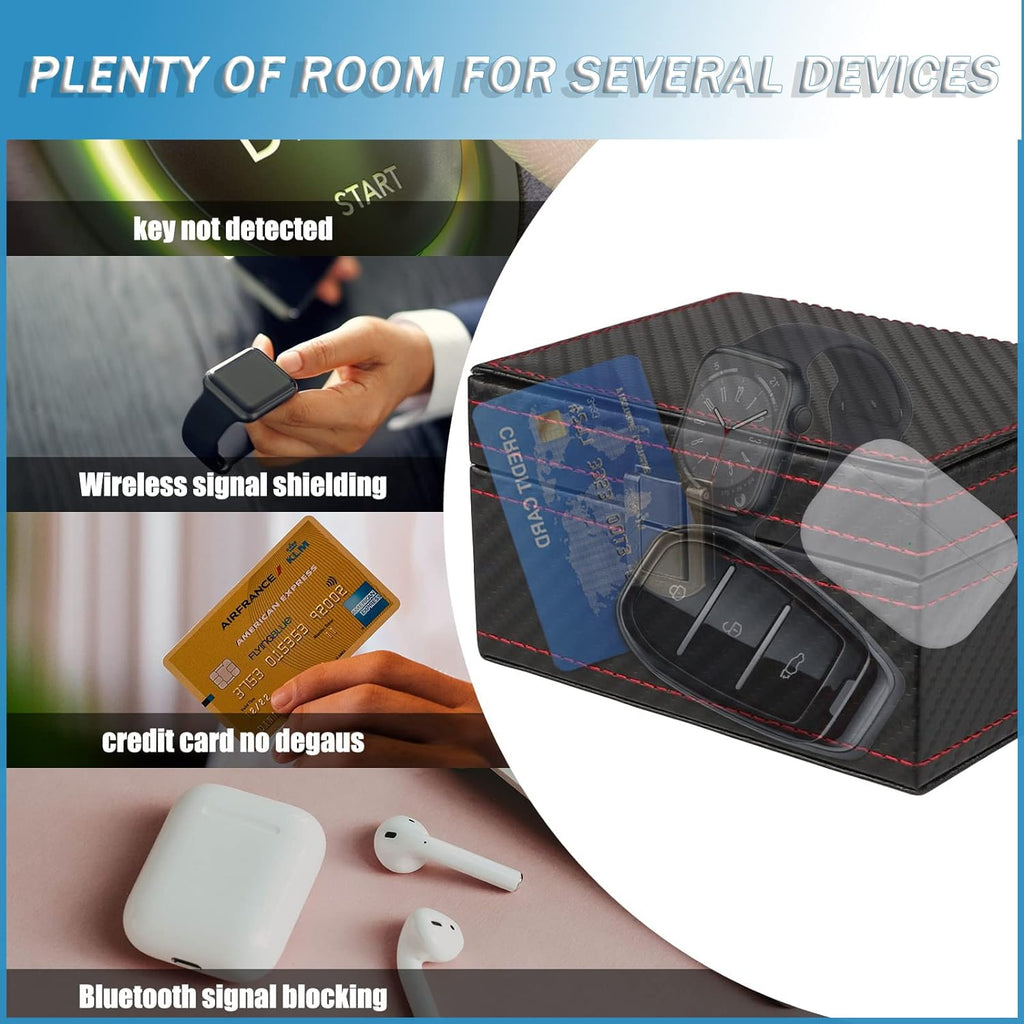 Remote Key Signal Faraday Box Car Key Signal Blocker | Sentriwise