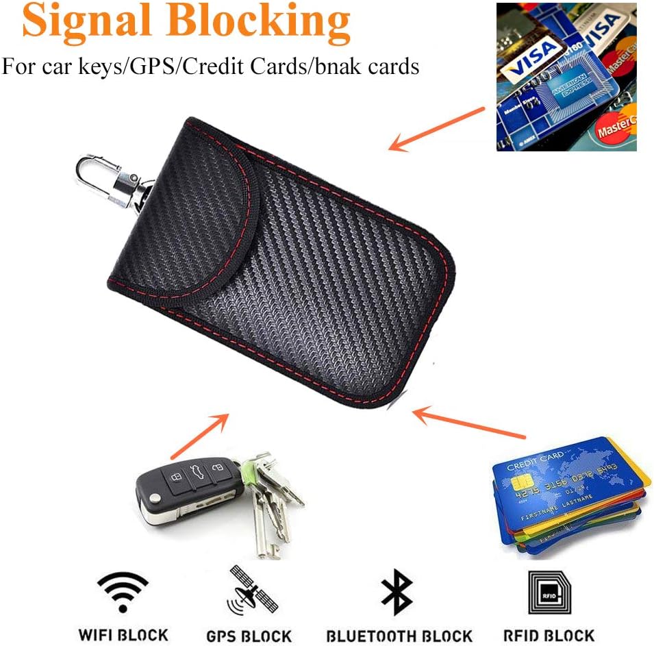 Faraday Pouch for Key Fobs - Signal Blocking