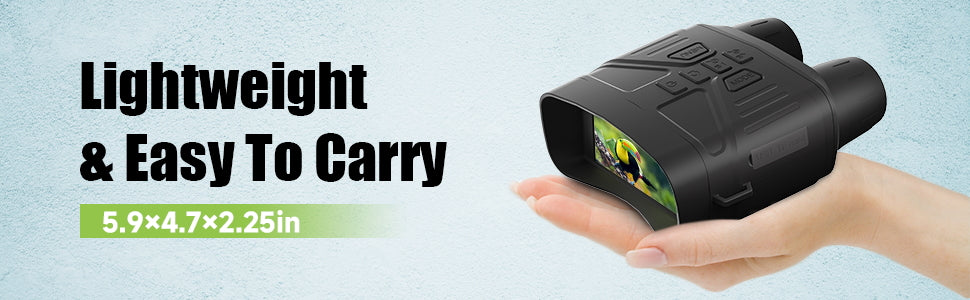Night Vision Binoculars - 4K Recording