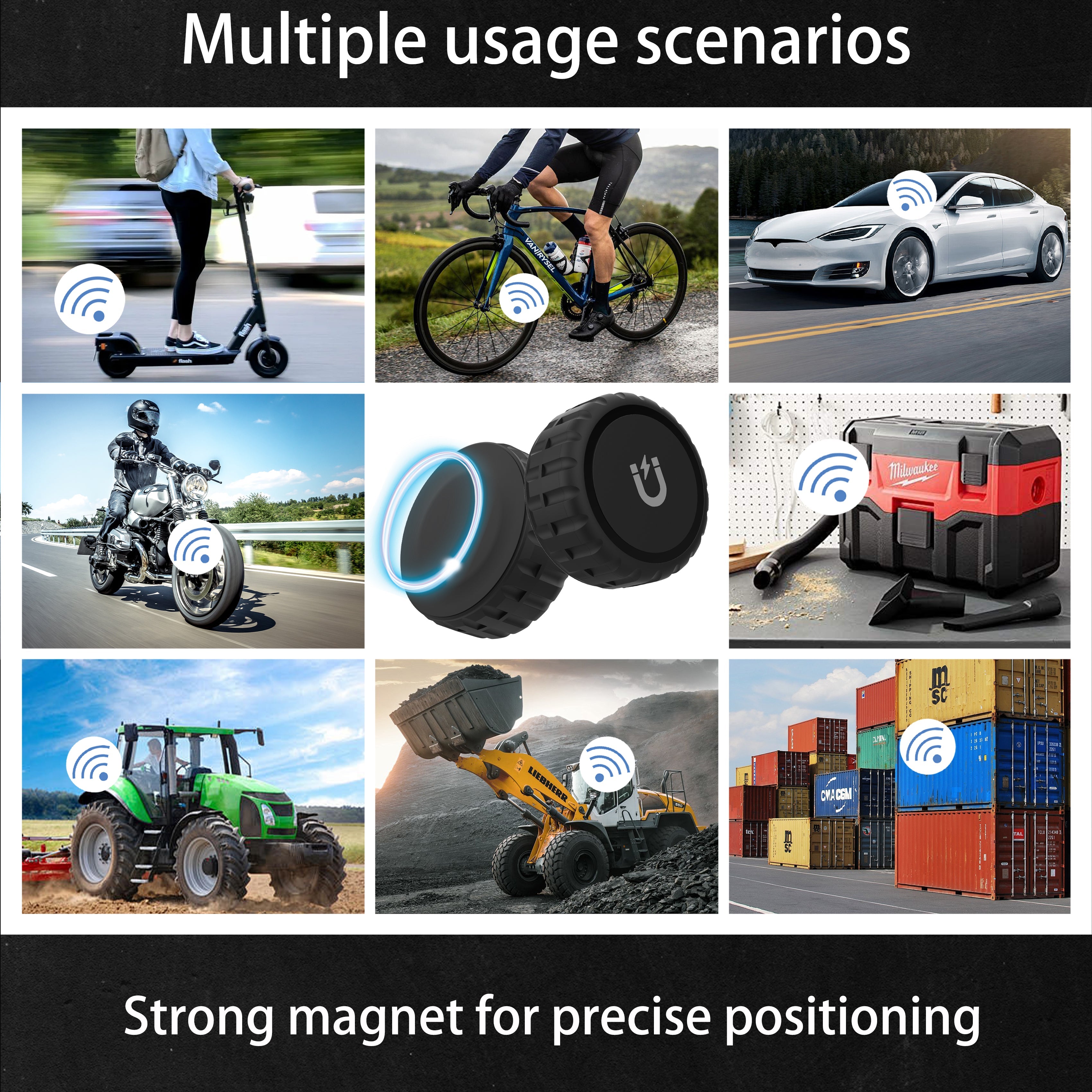 Waterproof Magnetic Case for Findtag/AirTag