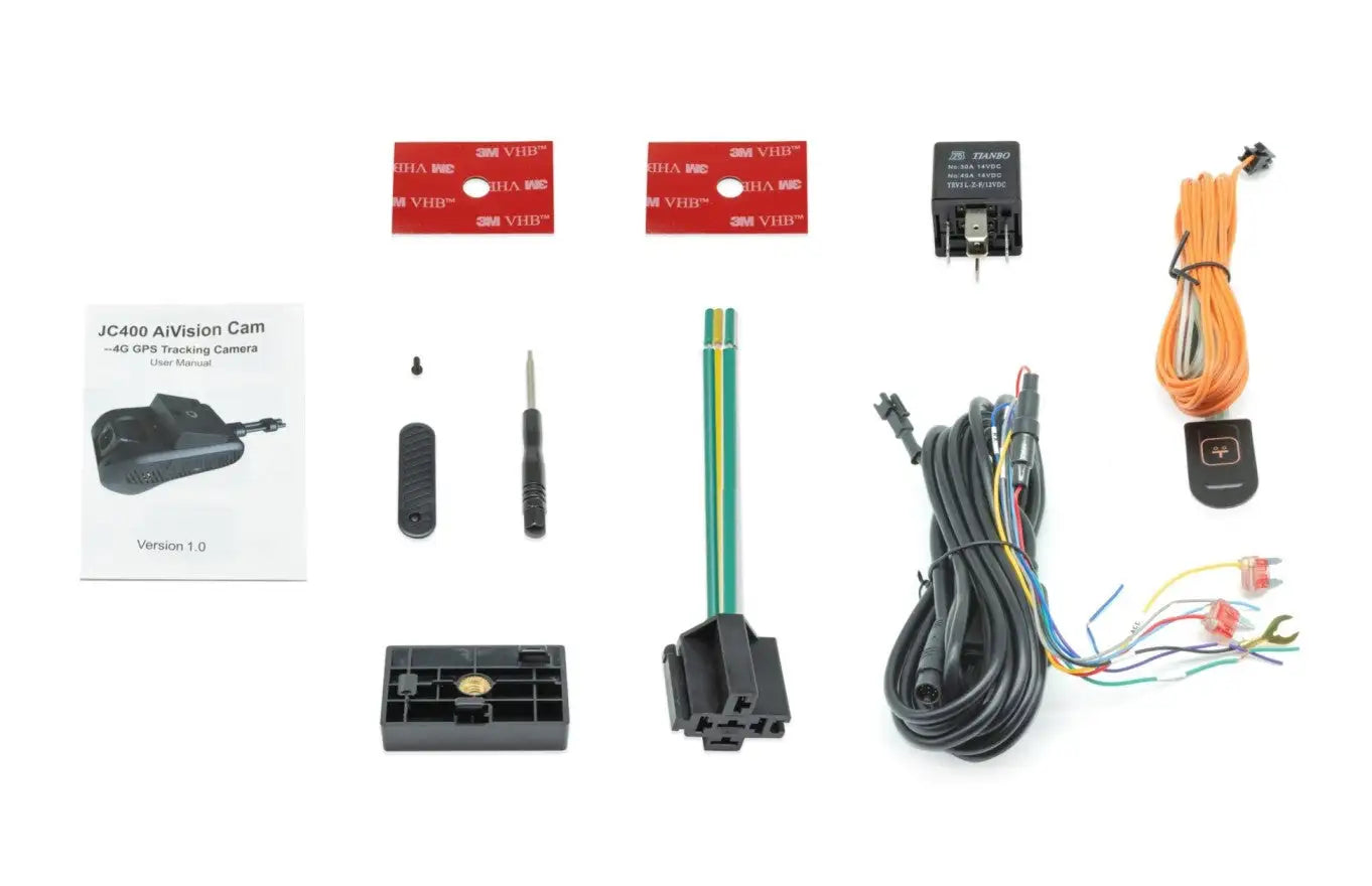 4G Dual Dash Camera with GPS Tracking- Fendio