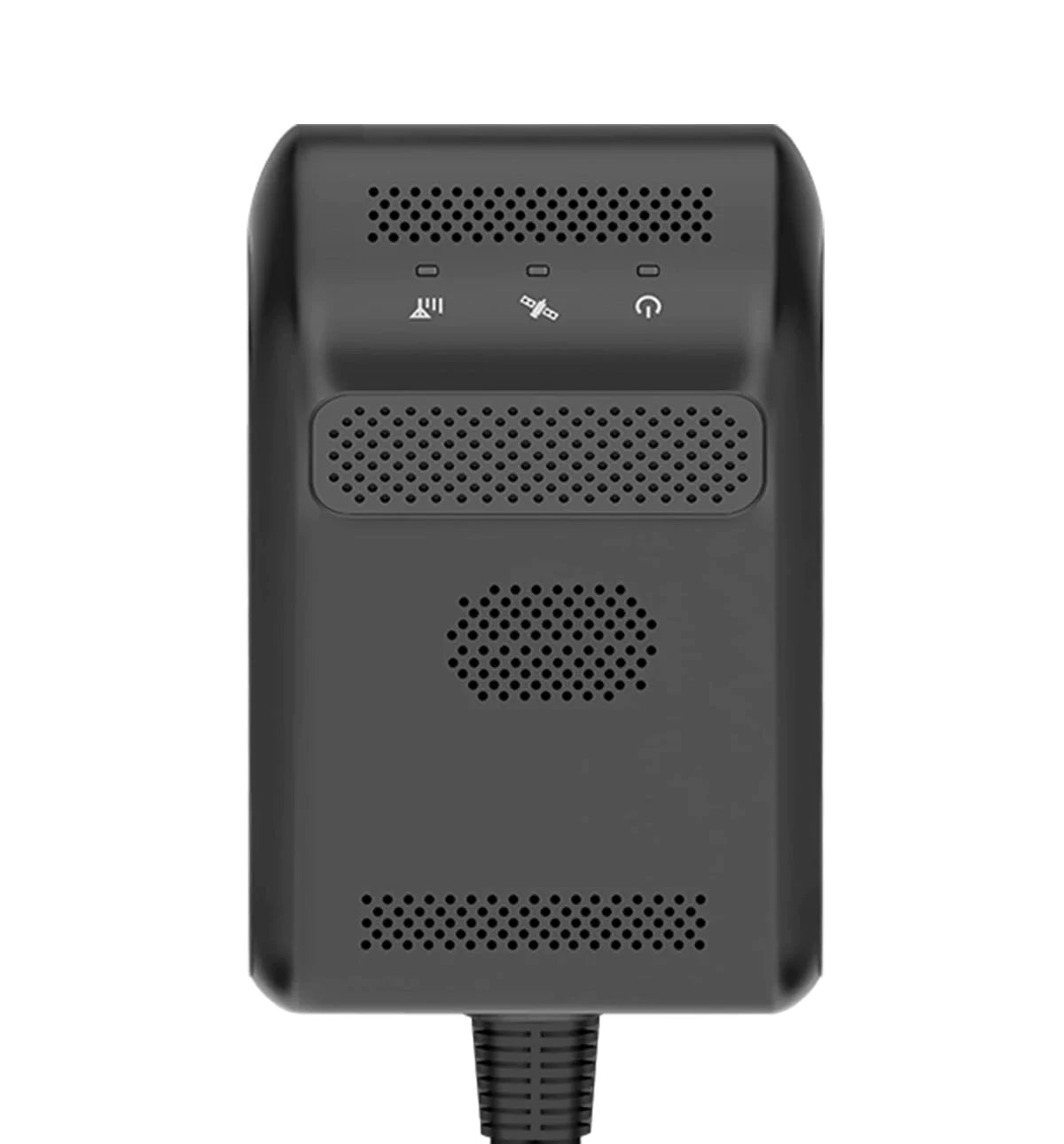 The black front dash camera - Top Overview - Sentriwise