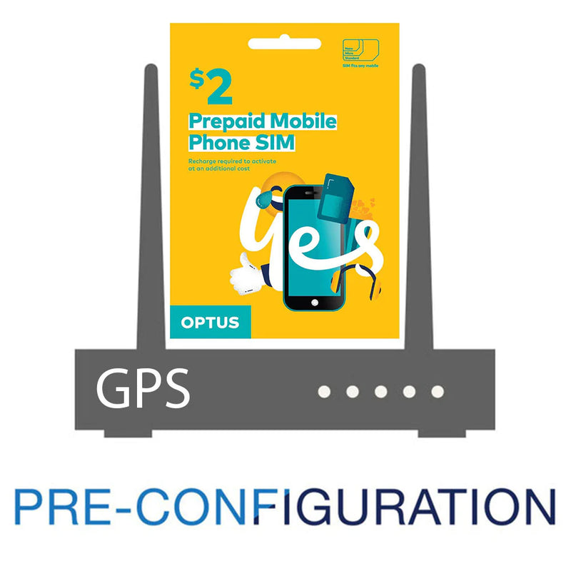 GPS Pre-Configuration (including SIM Starter Pack)